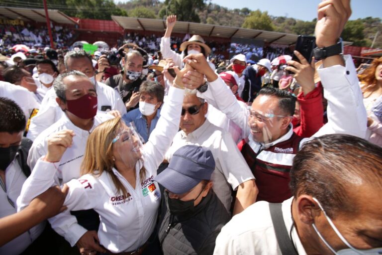 Depositen su Voto Para Consolidar la Llegada de la 4T en Tlaxcala: Lorena Cuéllar