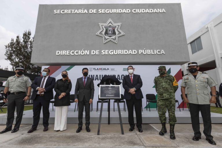 Marco Mena Inaugura Oficinas de la Dirección de Seguridad Pública