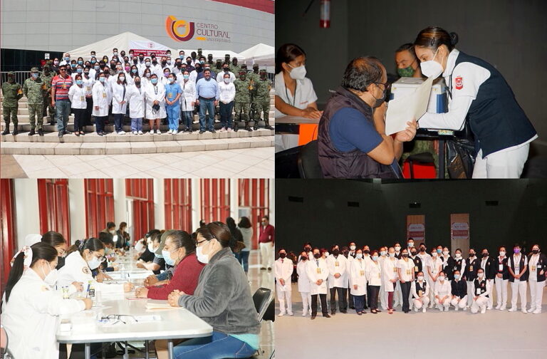 Participó UATx en Jornada de Vacunación