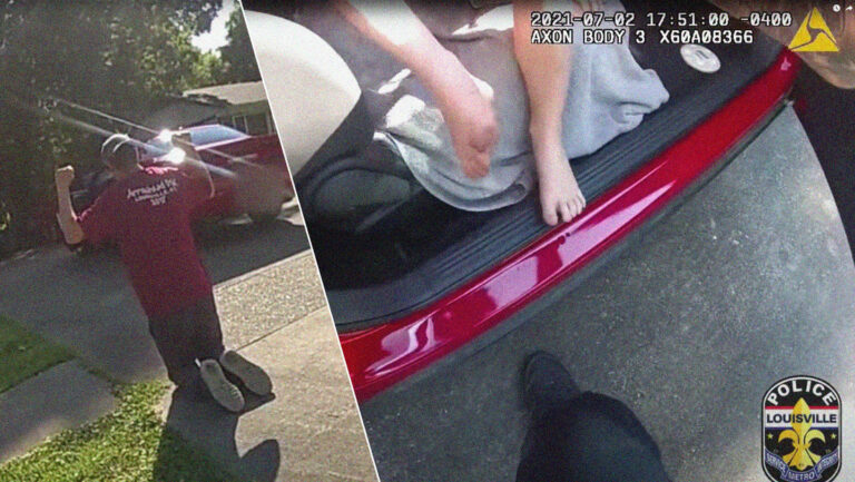 Policías rescatan a niña de 6 años que acababan de secuestrar