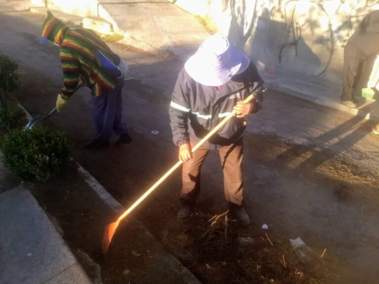 Continúa Atendiendo Servicios Públicos de la Capital Trabajos de Mantenimiento