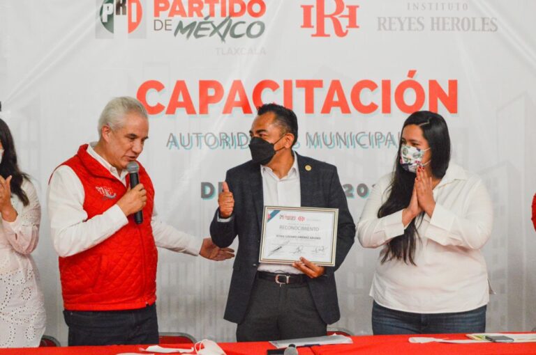 Capacita PRI Estatal a sus Autoridades Municipales Electas