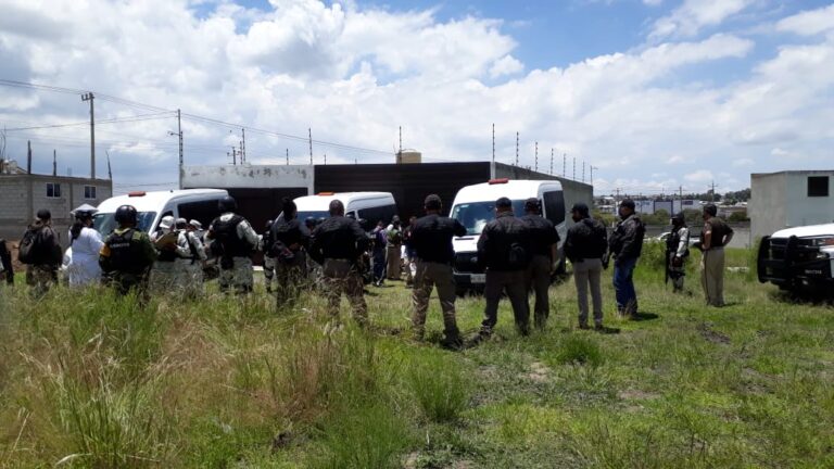 Rescatan a 86 Migrantes Durante Cateo de la FPM, GN y el INM