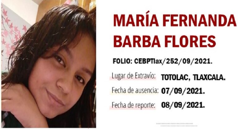 SOS Mujer: Familiares Buscan a María Fernanda Barba Flores