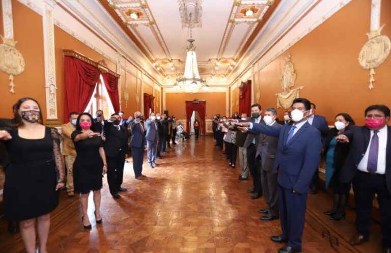 Pide Lorena Cuéllar a Nuevos Funcionarios ser Ejemplo Como Servidores Públicos