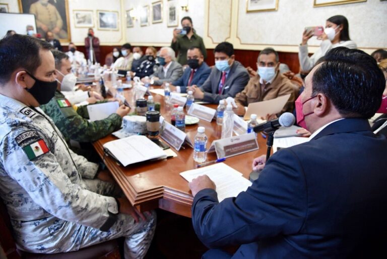 Preside Alcalde Jorge Corichi Trabajos Para la Paz y la Seguridad