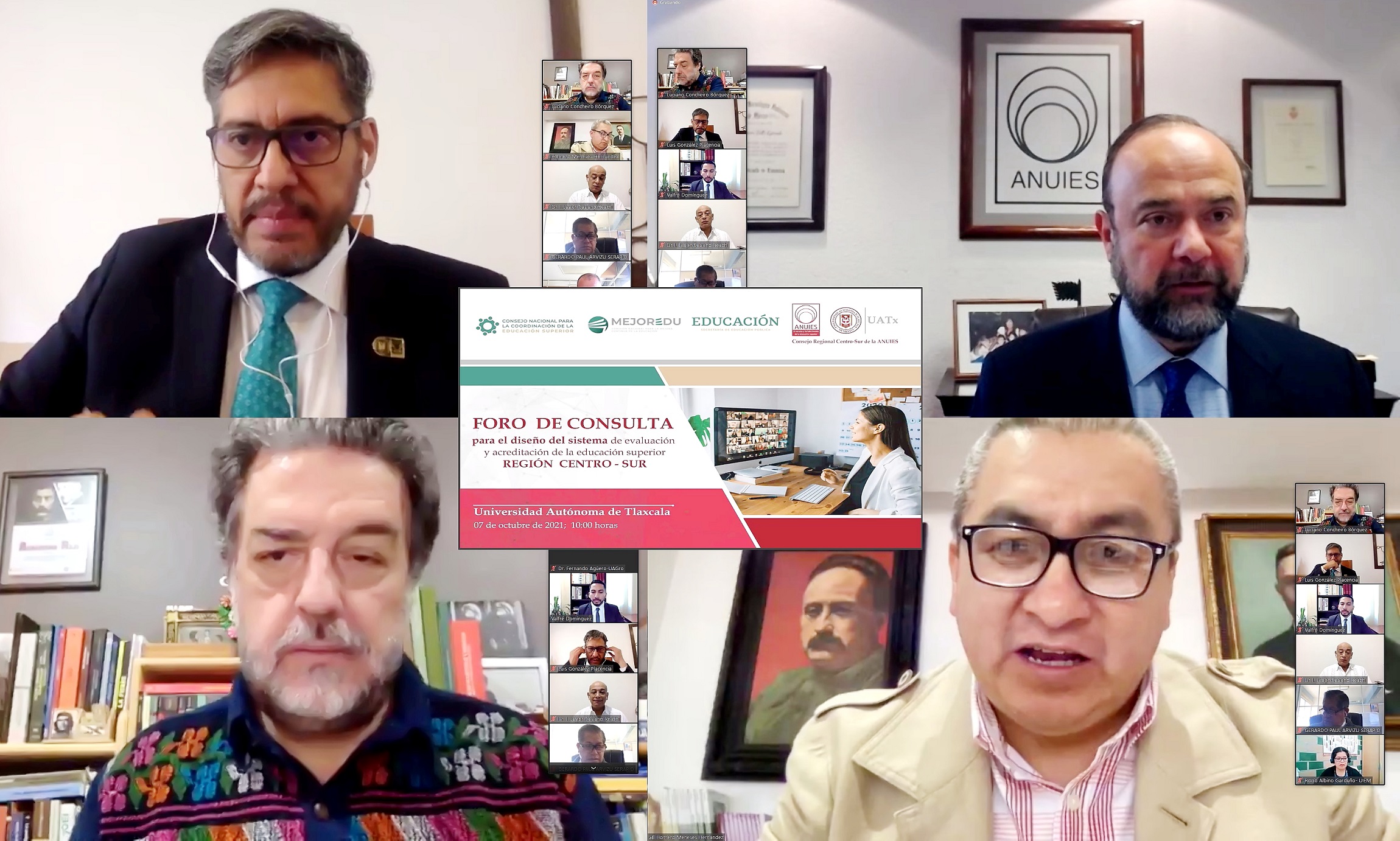 07 Recibe UATx foro regional de consulta sobre evaluación y acreditación educativa