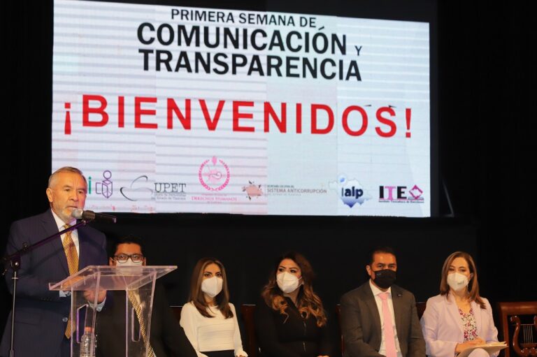 Inauguró Secretario de Gobierno la Semana de Comunicación y Transparencia 2021