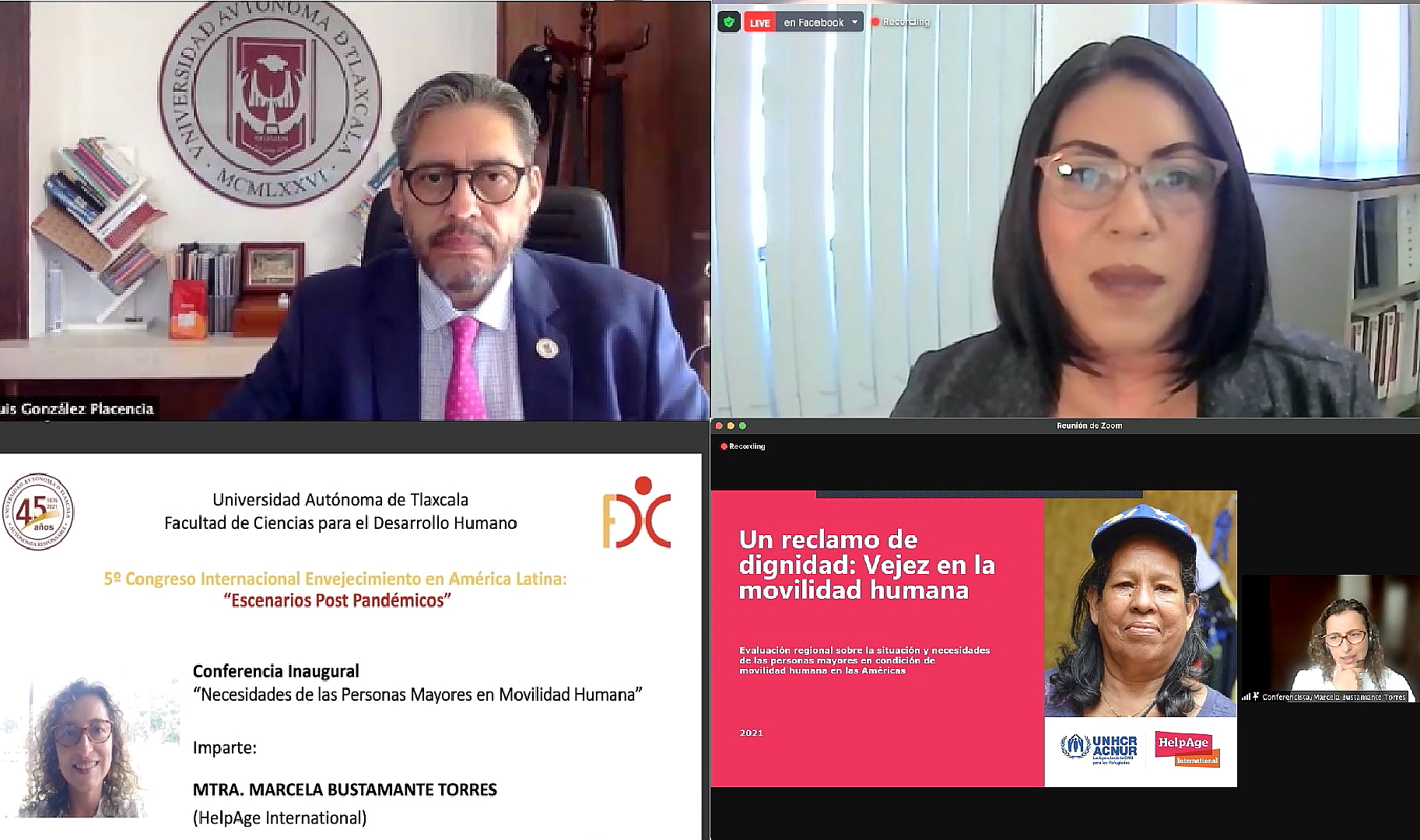 19 Realizó UATx congreso internacional sobre envejecimiento