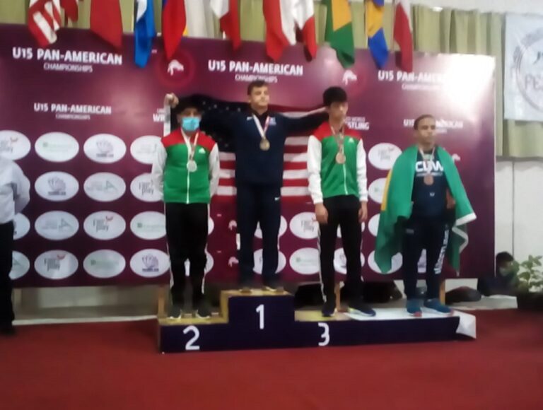 Panamericano de Lucha: Dana y Jorge Armando Ganan Bronce y Plata