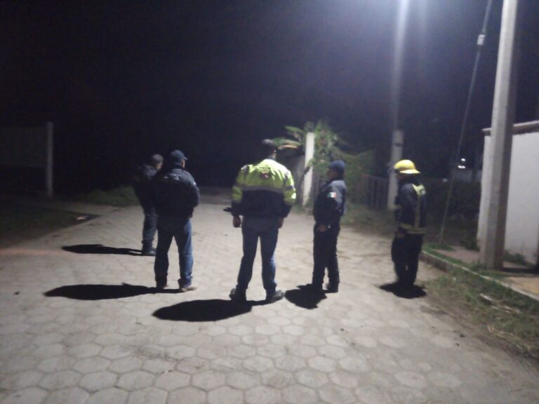 Protección Civil Atendió Fuga de Gas en Tenanyecac