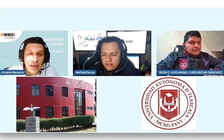 Docente de la UATx Fungió Juez en Evento de Robótica WRO Colombia