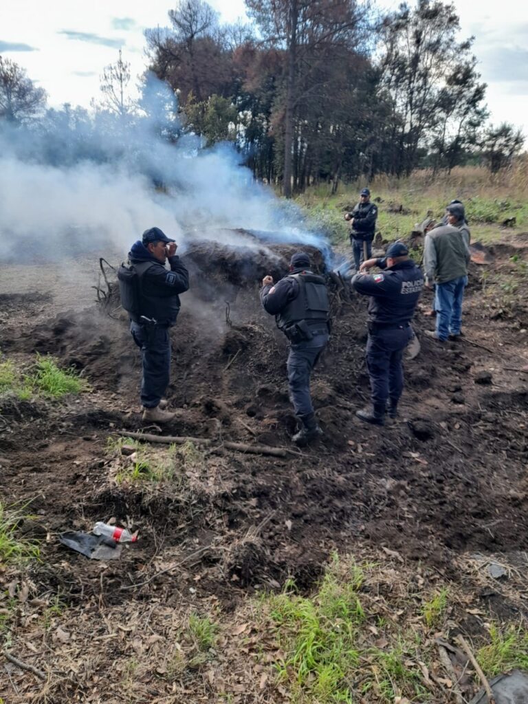 SSC Clausuró Hornos de Carbón Clandestinos