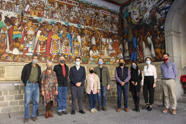 Avanzan Trabajos Para la Restauración Integral de los Murales de Palacio de Gobierno