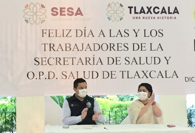 Garantiza Gobierno de Tlaxcala 3ra Dosis de Vacuna Covid-19 a Trabajadores de Salud y Educación