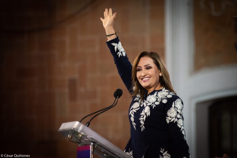 Rinde Lorena Cuéllar Informe Público de los Primeros Cien Días