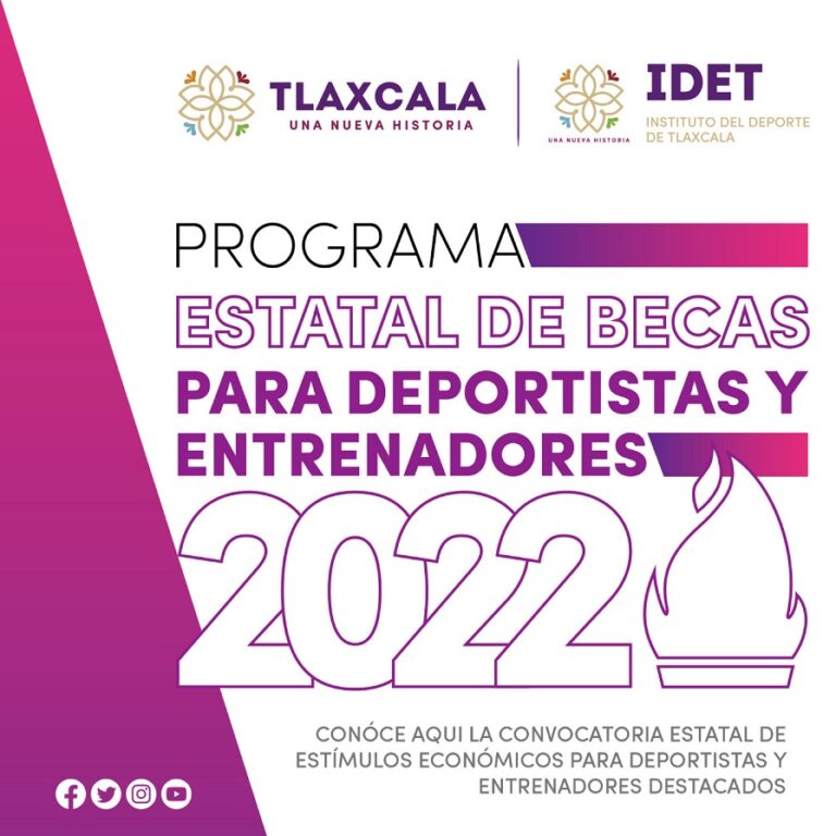 Emite IDET la Convocatoria Para Becas 2022 de Atletas y Entrenadores
