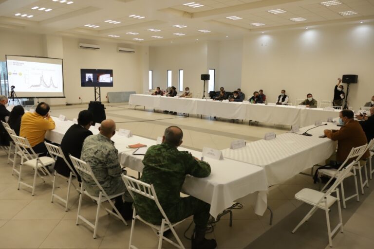 Encabezó Gobernadora Lorena Cuéllar de Manera Virtual Primera Mesa Covid 2022