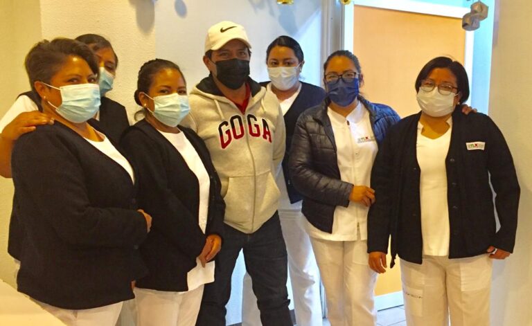 Agradece Paciente que Superó Covid-19 a Enfermeras del Hospital General de Nativitas