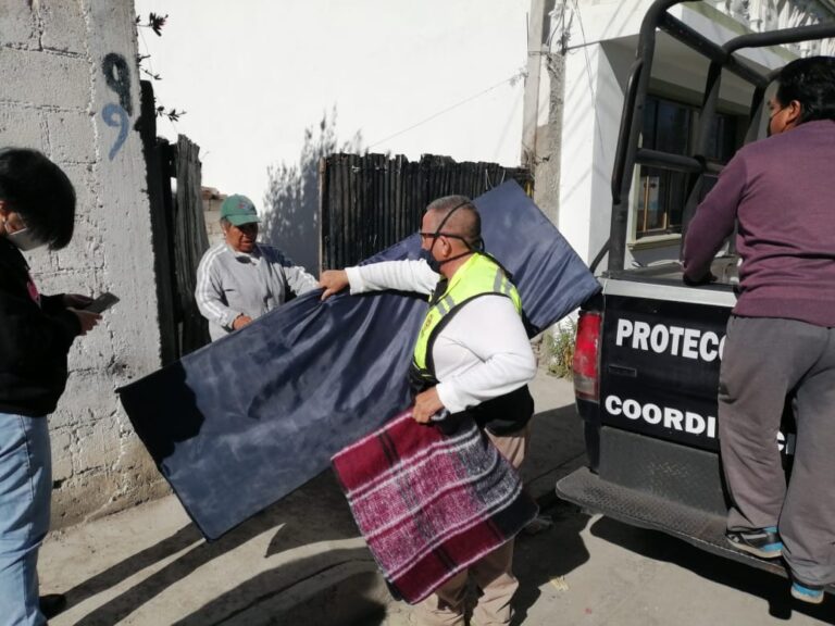 Entregó CEPC más de 3 mil apoyos invernales