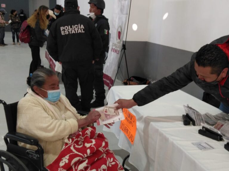 Gobierno Estatal Participa en Pago de Pensiones Para Adultos Mayores y Discapacitados