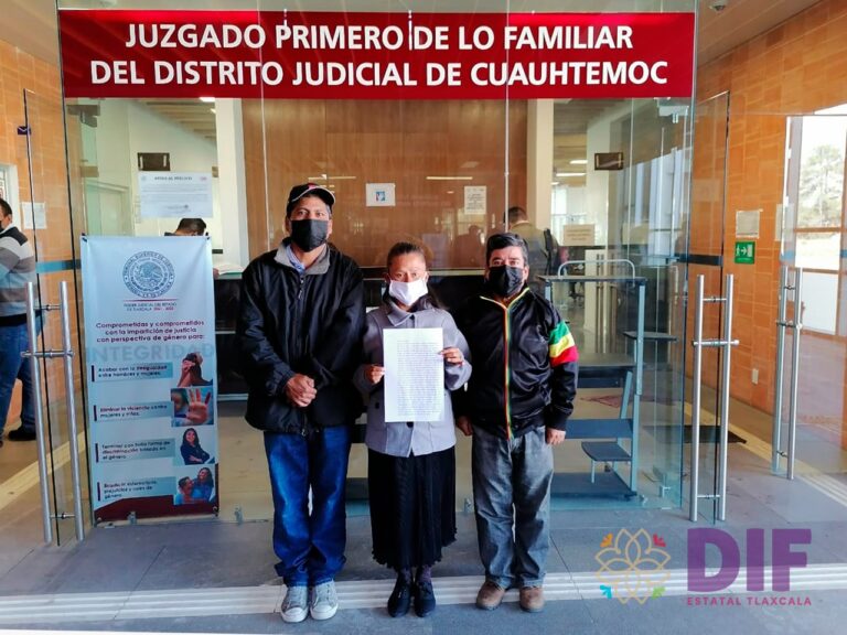 DIF Estatal Reintegró a Mujer en Situación de Calle con su Familia