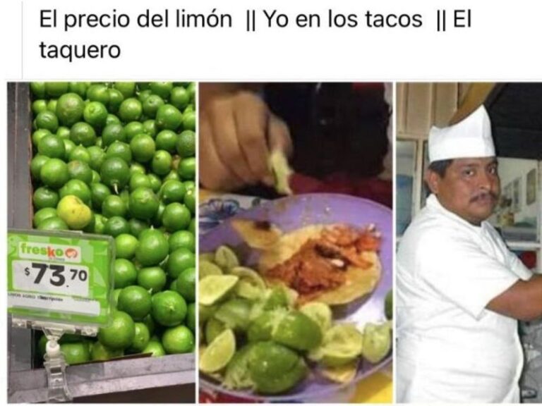 Aumentan memes ante alza en costo del limón