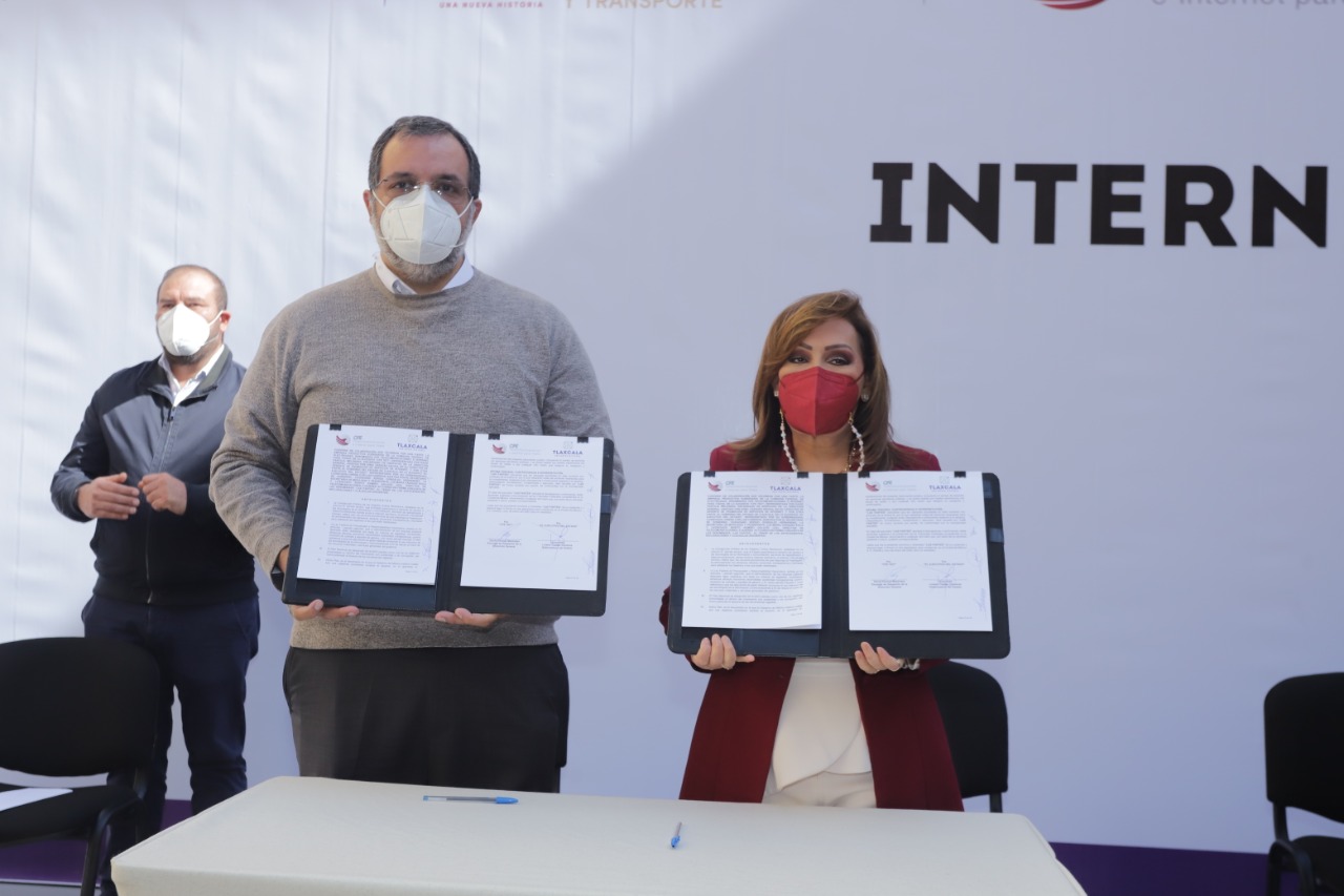 Gobierno del Estado y CFE Firmaron Convenio «Internet Para Todos»