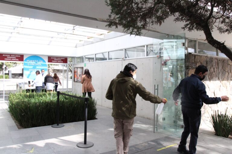 Amplía TSJE medidas sanitarias por Covid a fin de evitar contagios