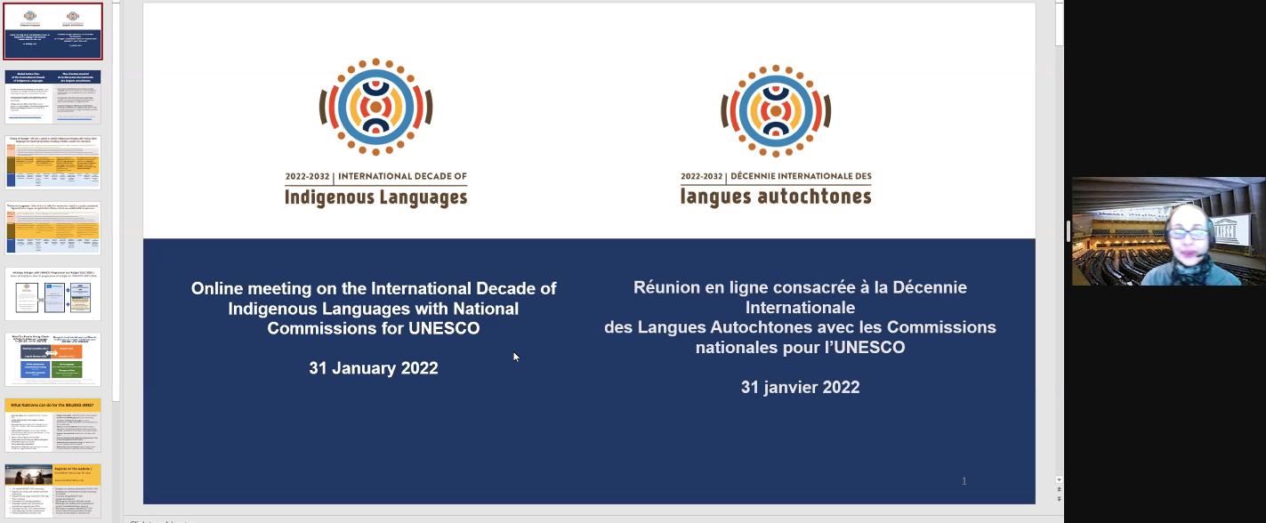 Hoy la UNESCO hizo lanzamiento mundial del decenio de las lenguas indígenas 2022-2032