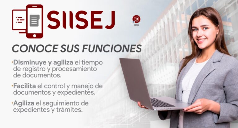 A la vanguardia el TSJE con el SIISEJ; permite realizar trámites en línea