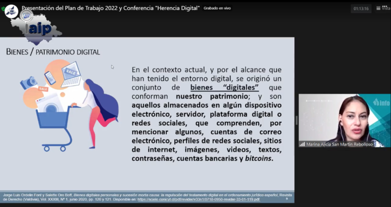 Comisionada del INFOCDMX reflexiona con el IAIP sobre cuidado de datos personales en entornos digitales