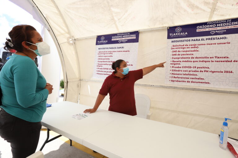 Se Mantienen en Funciones Kioscos de Oxígeno; Suman 7 mil 783 Servicios