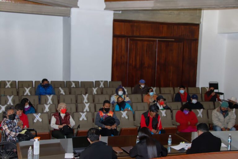 Atiende Segob a integrantes de asociación de minusválidos de Tlaxcala