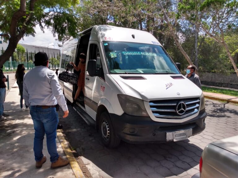 Ratifica SMyT compromiso de salvaguardar integridad de usuarios de transporte público