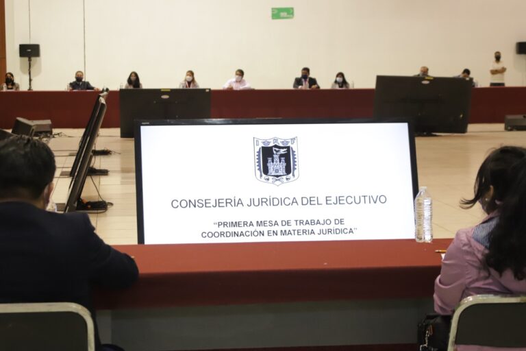 Autoridades Estatales Efectuaron 1era Mesa de Trabajo en Materia Jurídica