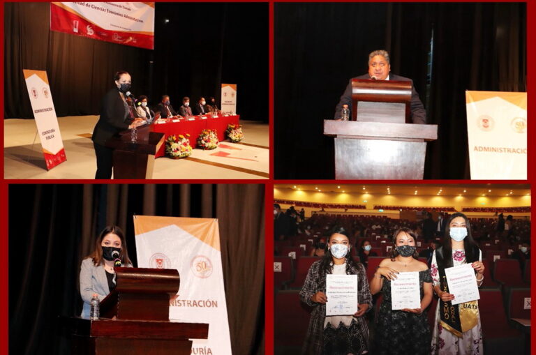 Egresó UATx a Estudiantes en Ciencias Económico Administrativas