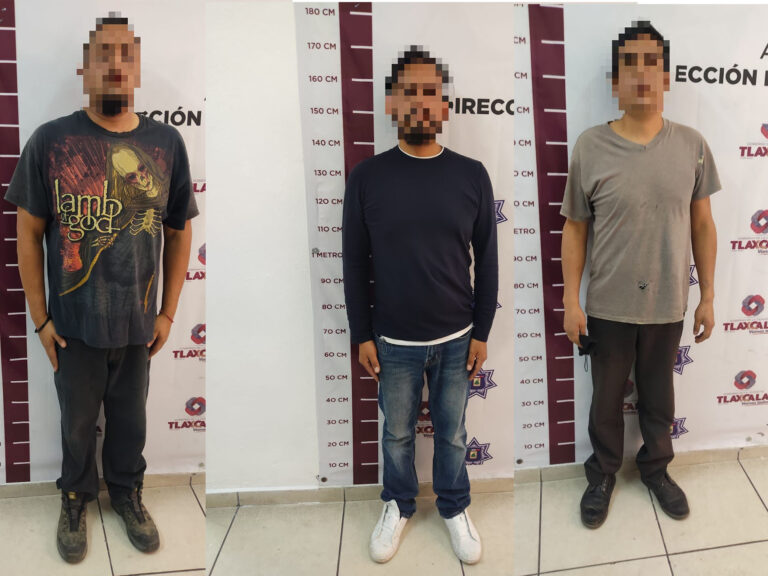 Atrapa Policía Capitalina a Tres Ladrones de Viviendas en la Joya