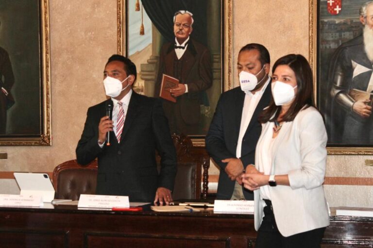 Tlaxcala Capital es sede de la reunión con autoridades municipales para la atención de la salud