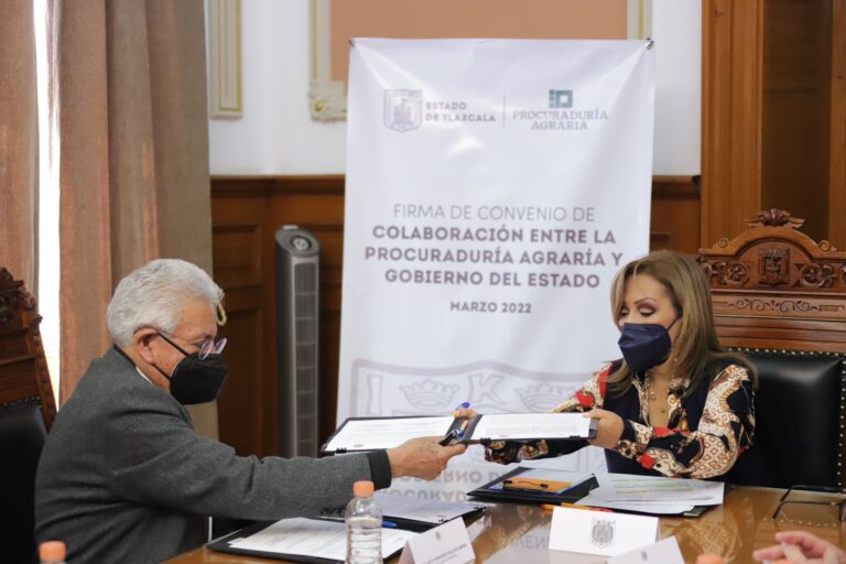 Gobierno Estatal y Procuraduría Agraria Signaron Convenio de Colaboración