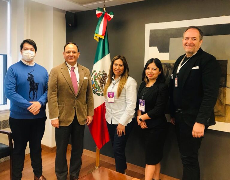Acuerdan Cooperación Gobierno de Tlaxcala y Consulado de Nueva York