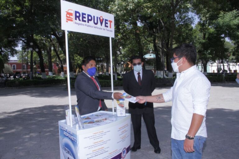 Relanza Gobierno del Estado Programa del Registro Público Vehicular de Tlaxcala
