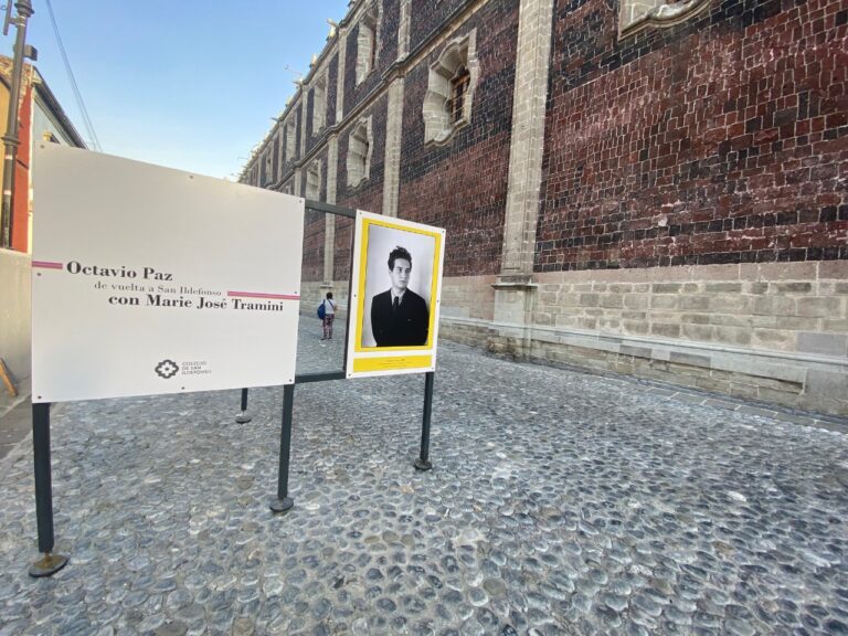 Octavio Paz y Marie José Tramini descansan en San Ildefonso 