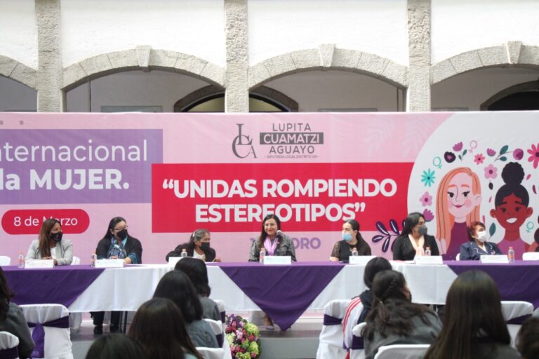 Encabeza Diputada Lupita Cuamatzi el Foro “Unidas Rompiendo Estereotipos”