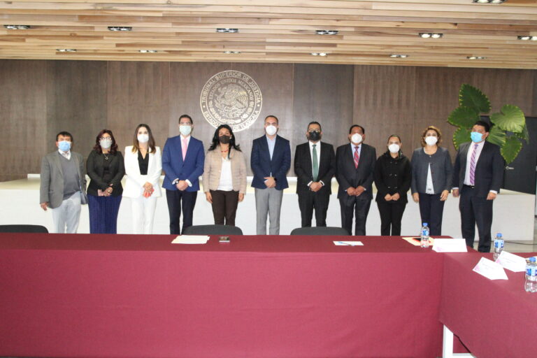 Recibe el TSJE Certificación Nacional en Juicios Orales Mercantiles