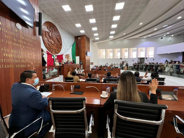 Desecha Congreso dictamen de magistrados del TSJE, solicita nueva propuesta a la Gobernadora