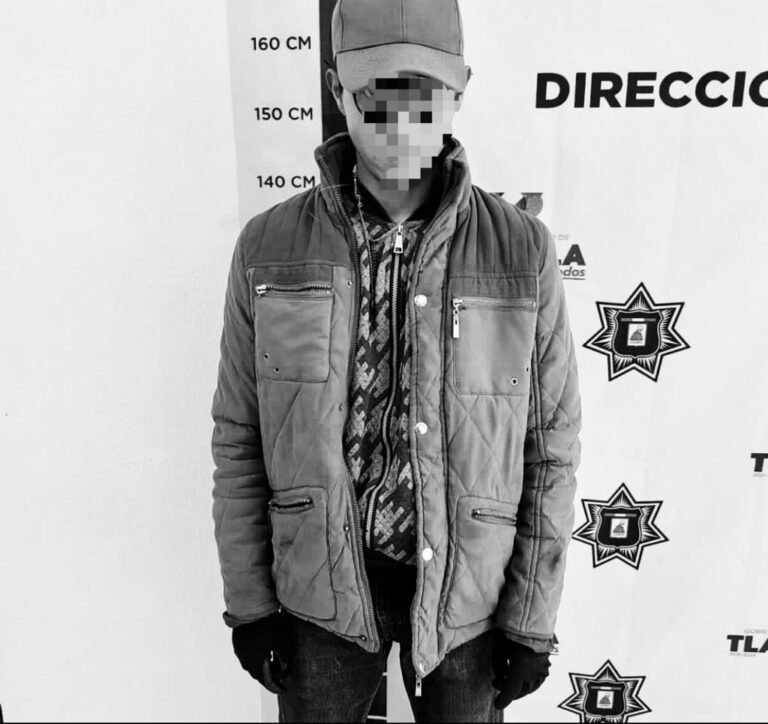 Arrestan en Tlaxcala Capital a Presunto Ladrón de Tiendas de Conveniencia