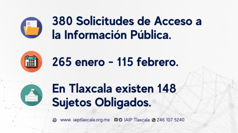 Sujetos Obligados recibieron 380 solicitudes de acceso a la información en primer bimestre de 2022: IAIP