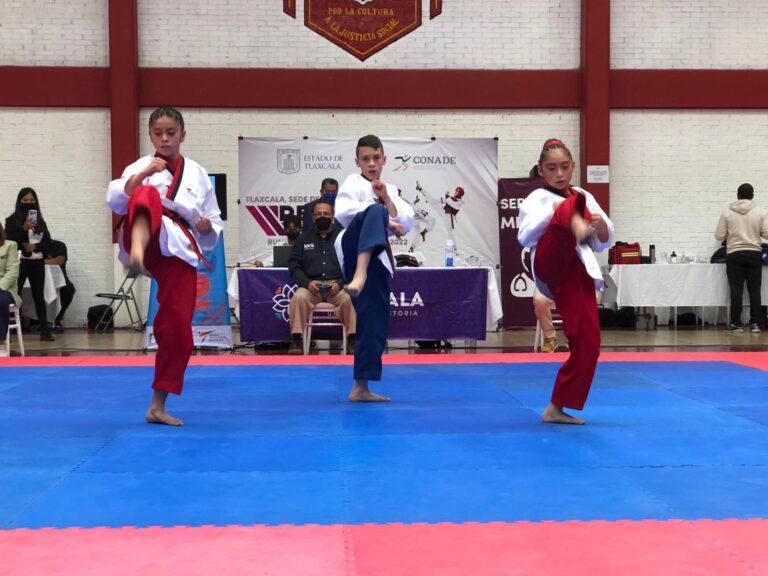 Equipo Tlaxcalteca de Taekwondo Clasificó a Nacionales Conade 2022
