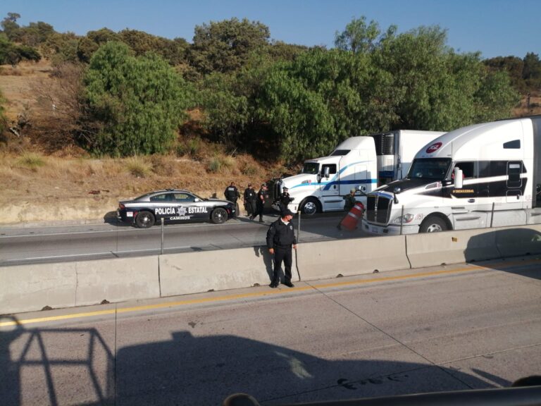 SSC atiende emergencia sobre robo de tractocamión en la Arco Norte